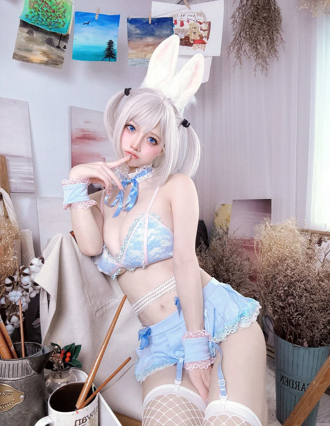 沖田凜花Rinka - Blue Rabbit [70P-368MB] tg@simisebaisi 【丝足阁】025.webp